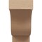Ekena Millwork 9"W x 18"D x 18"H Classic Newport Rough Cedar Woodgrain TimberThane Corbel, Primed Tan CORUR09X18X18NEWRCPR - alternate 2